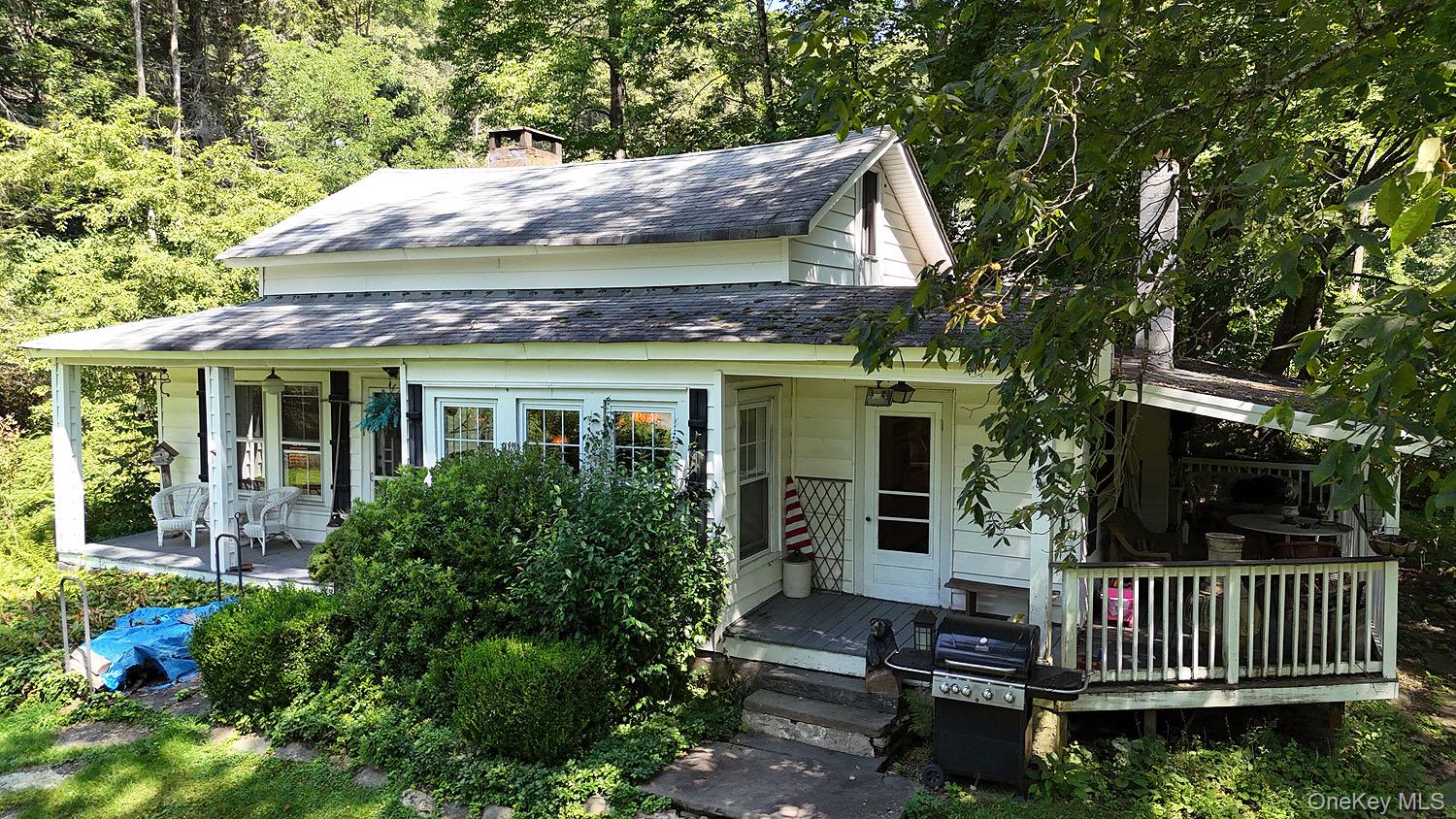 66 Raspberry Park Road Long Eddy, NY 12760 - Photo 6 of 36 View of front facade with roof with shingles and a chimney