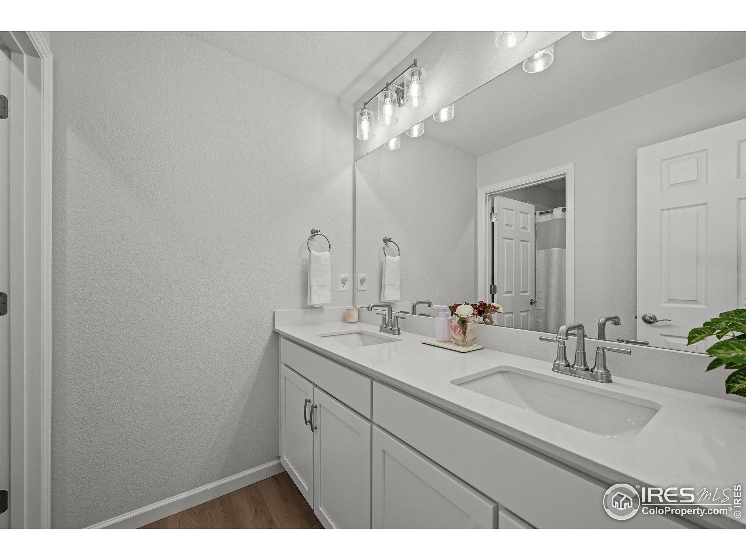 950 Rustling Street Windsor, CO 80550 - Photo 33 of 49 a bathroom with a sink double vanity and a mirror