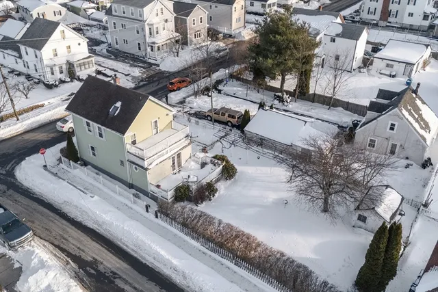 a view of a house with a outdoor space