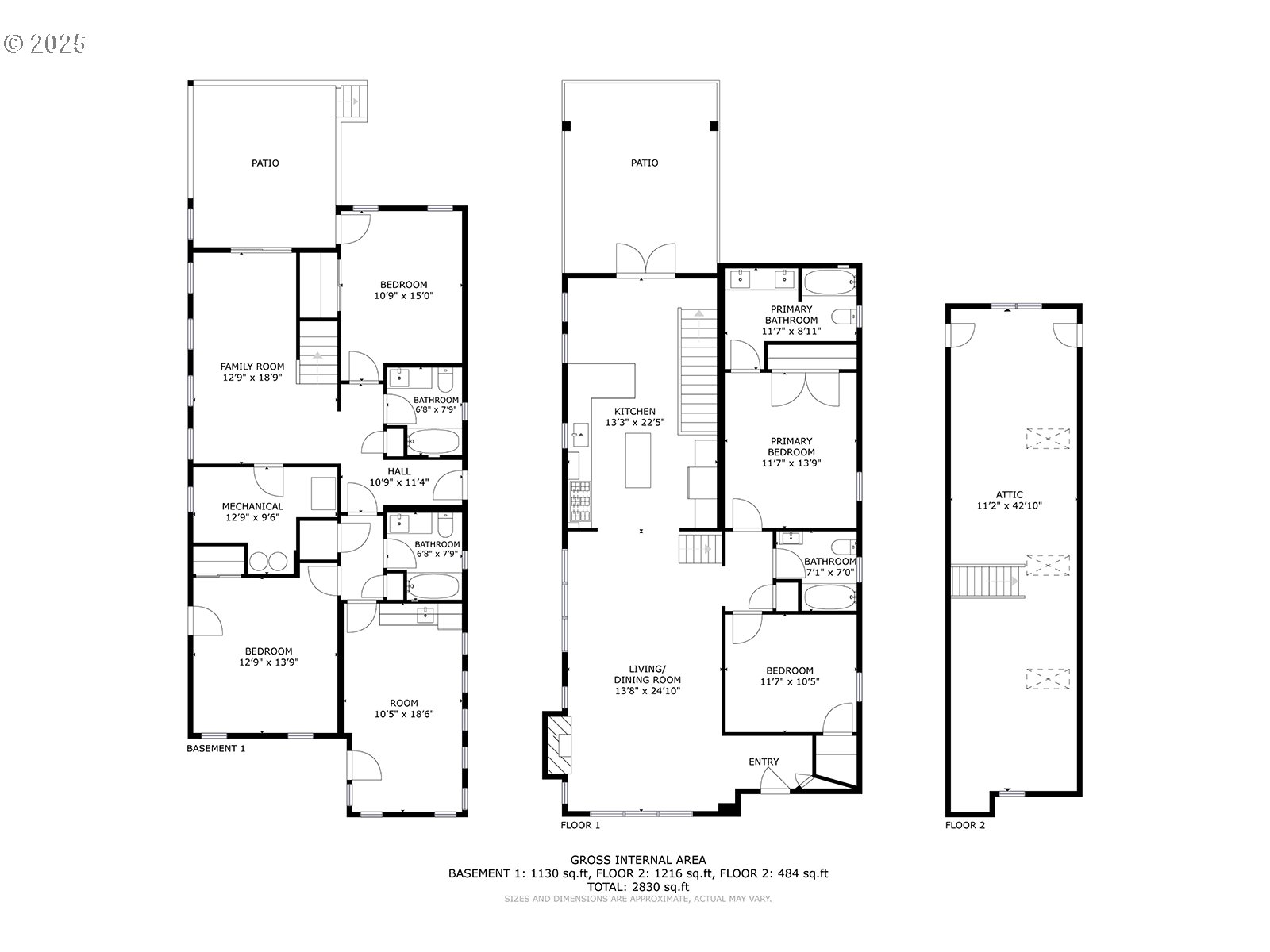 4725 Northeast 22nd Avenue Portland, OR 97211 - Photo 46 of 46 a picture of a floor plan