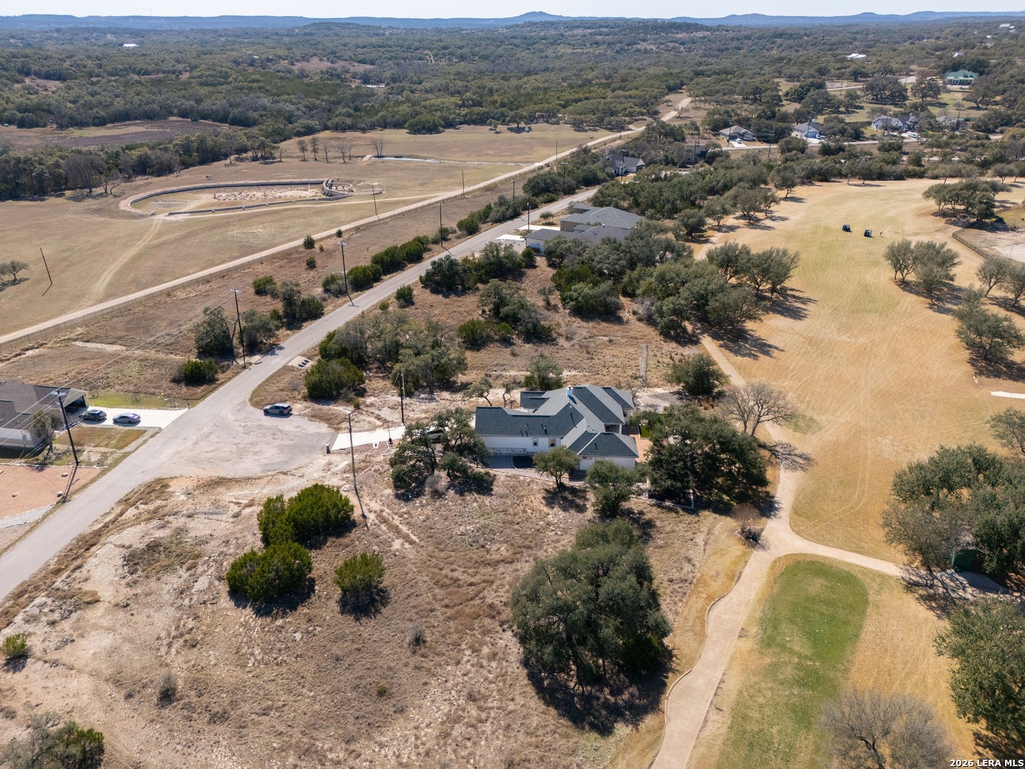 425 George Dolson Blanco, TX 78606 - Photo 10 of 27 an aerial view of residential houses with outdoor space