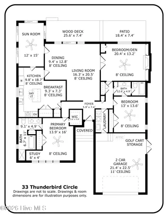 $525,000 | 33 Thunderbird Circle, Pinehurst, NC 28374