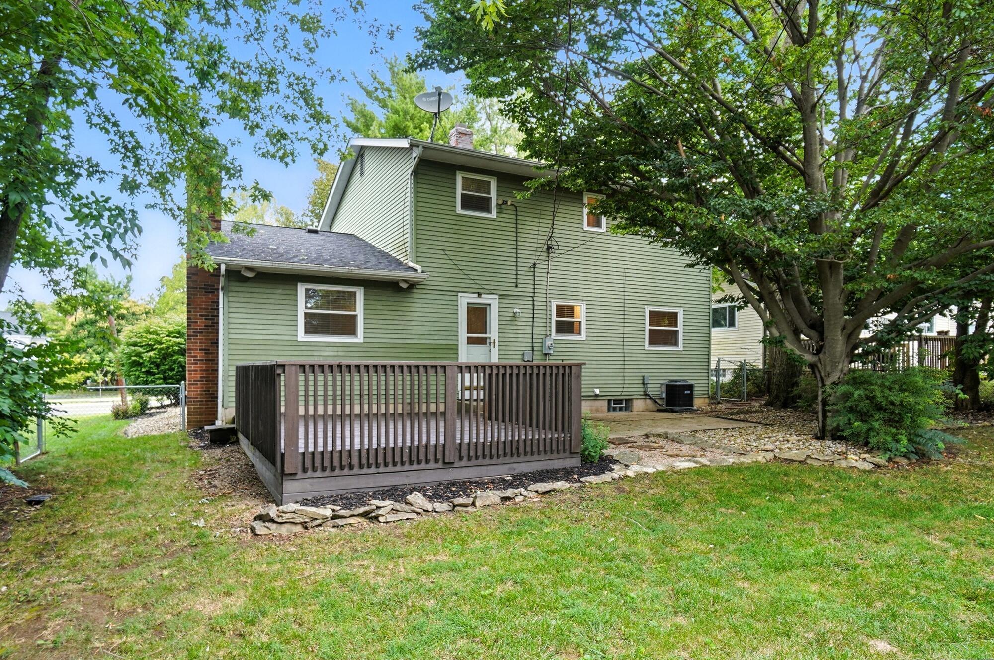 2269 Fishinger Road Upper Arlington, OH 43221 - Photo 82 of 107 Back of house, deck and patio