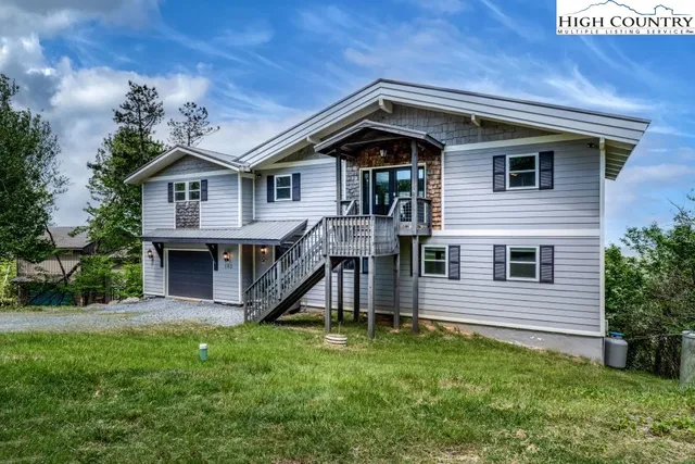 a house view with a outdoor space