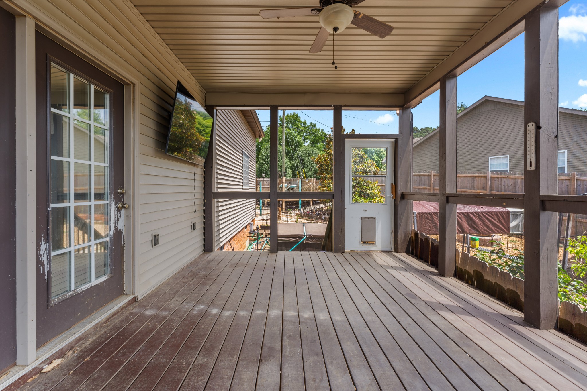 114 Cartwright Parkway Goodlettsville, TN 37072 - Photo 30 of 34 a view of a porch with wooden floor