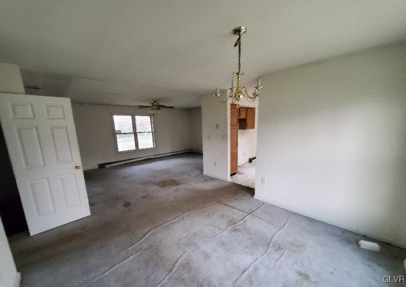 5535 Cetronia Road Allentown, PA 18104 - Photo 5 of 15 a view of a room with window and chandelier