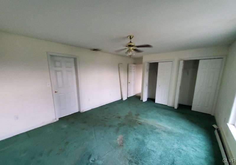 5535 Cetronia Road Allentown, PA 18104 - Photo 8 of 15 a view of a big room with a ceiling fan and closet area