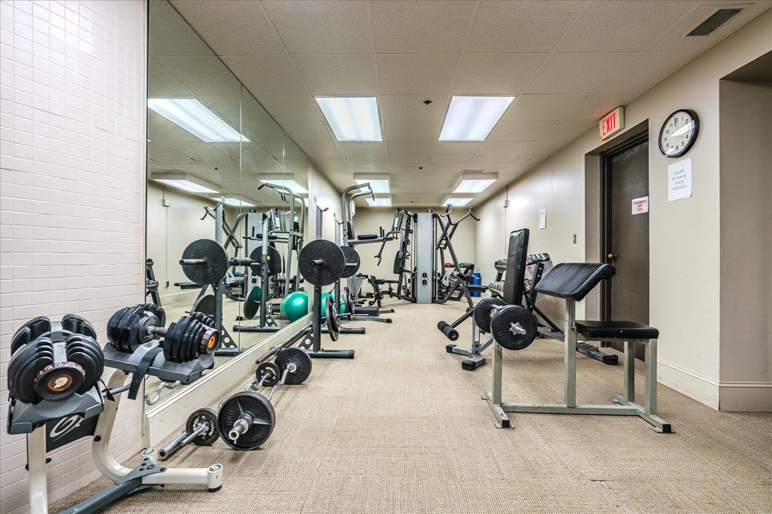 200 Wagner Place, Unit 706 Memphis, TN 38103 - Photo 31 of 32 a view of a room with gym equipment