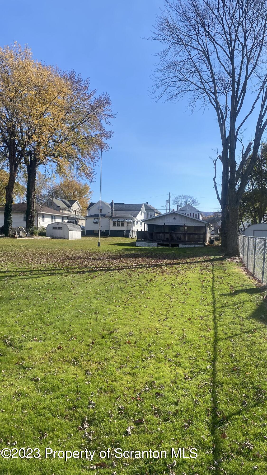 Oak Avenue Scranton, PA 18505 - Photo 3 of 7 a view of yard with lake and trees