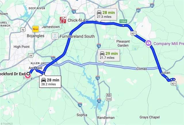 $346,940 | 5463 Rock Valley Drive, Trinity, NC 27370