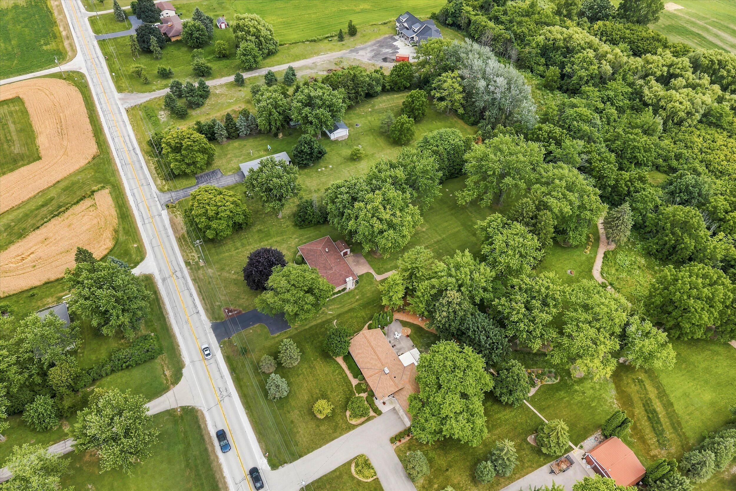3835 West 5 1/2 Mile Road Raymond, WI 53108 - Photo 26 of 35 35-Aerial