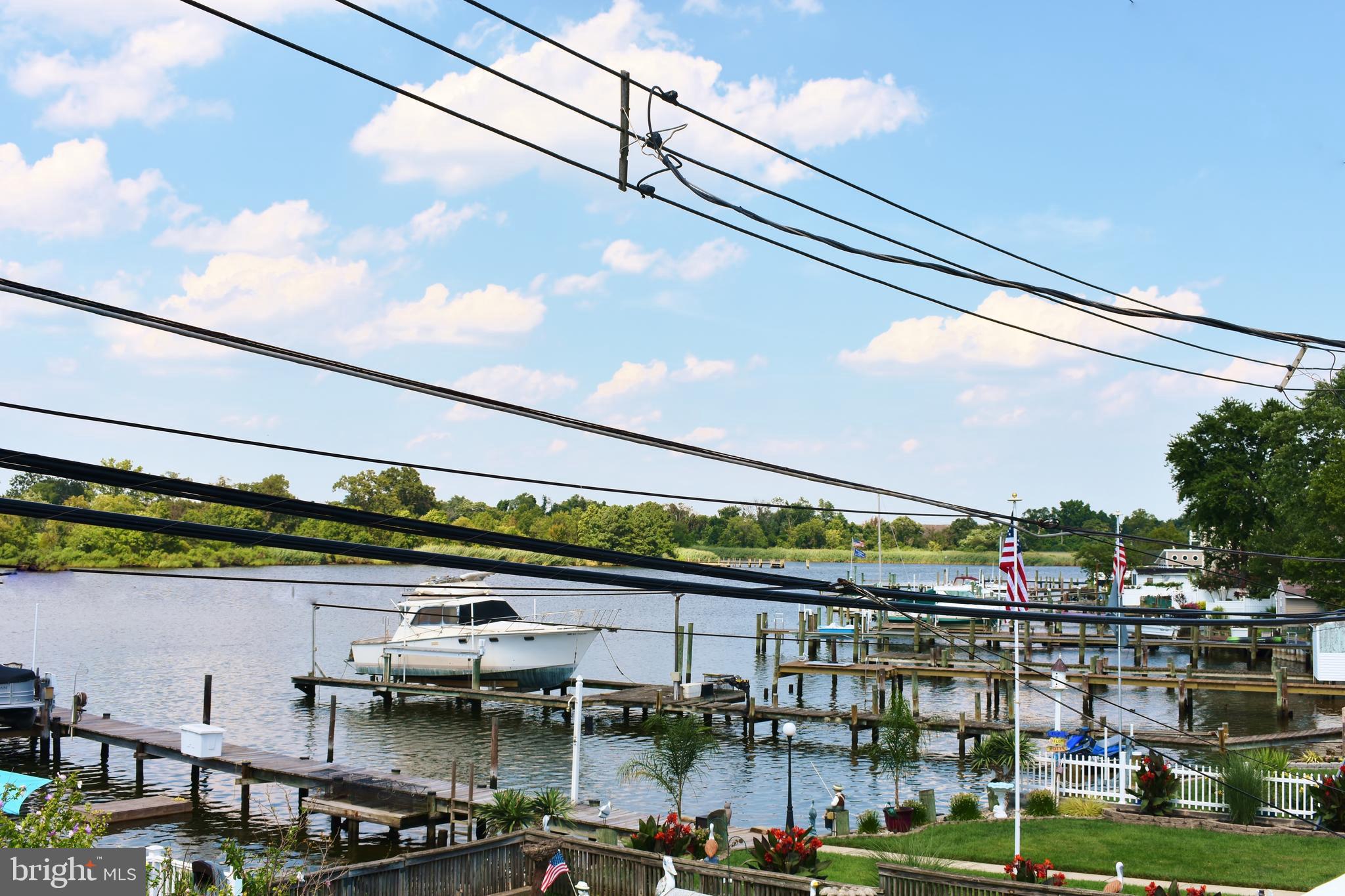 8150 Bullneck Road Dundalk, MD 21222 - Photo 21 of 27 View of Bullneck Creek from the Upstairs Balcony