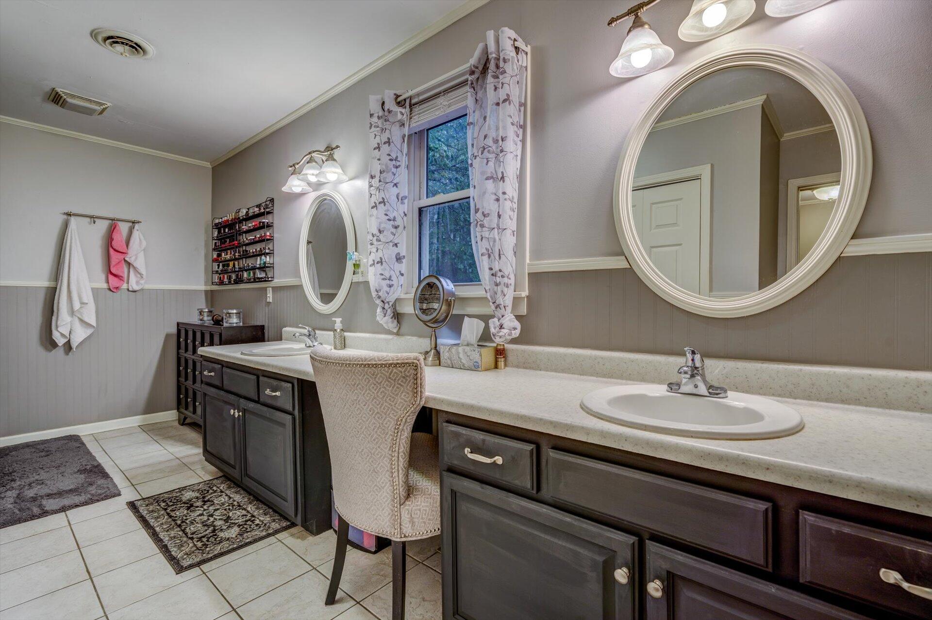 772 Skyview Road Salem, VA 24153 - Photo 27 of 41 a bathroom with a sink and a mirror