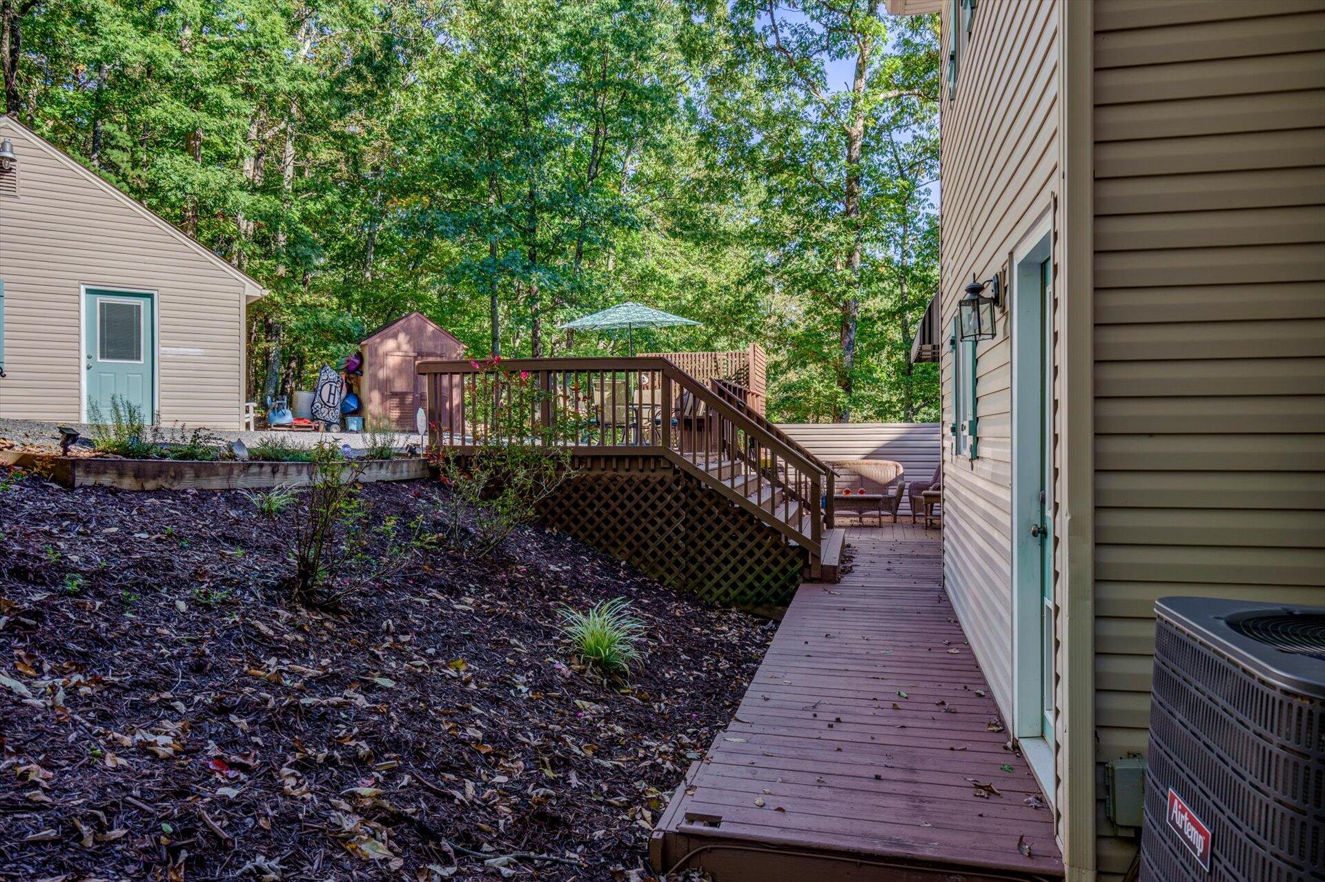772 Skyview Road Salem, VA 24153 - Photo 35 of 41 a view of a house with a deck