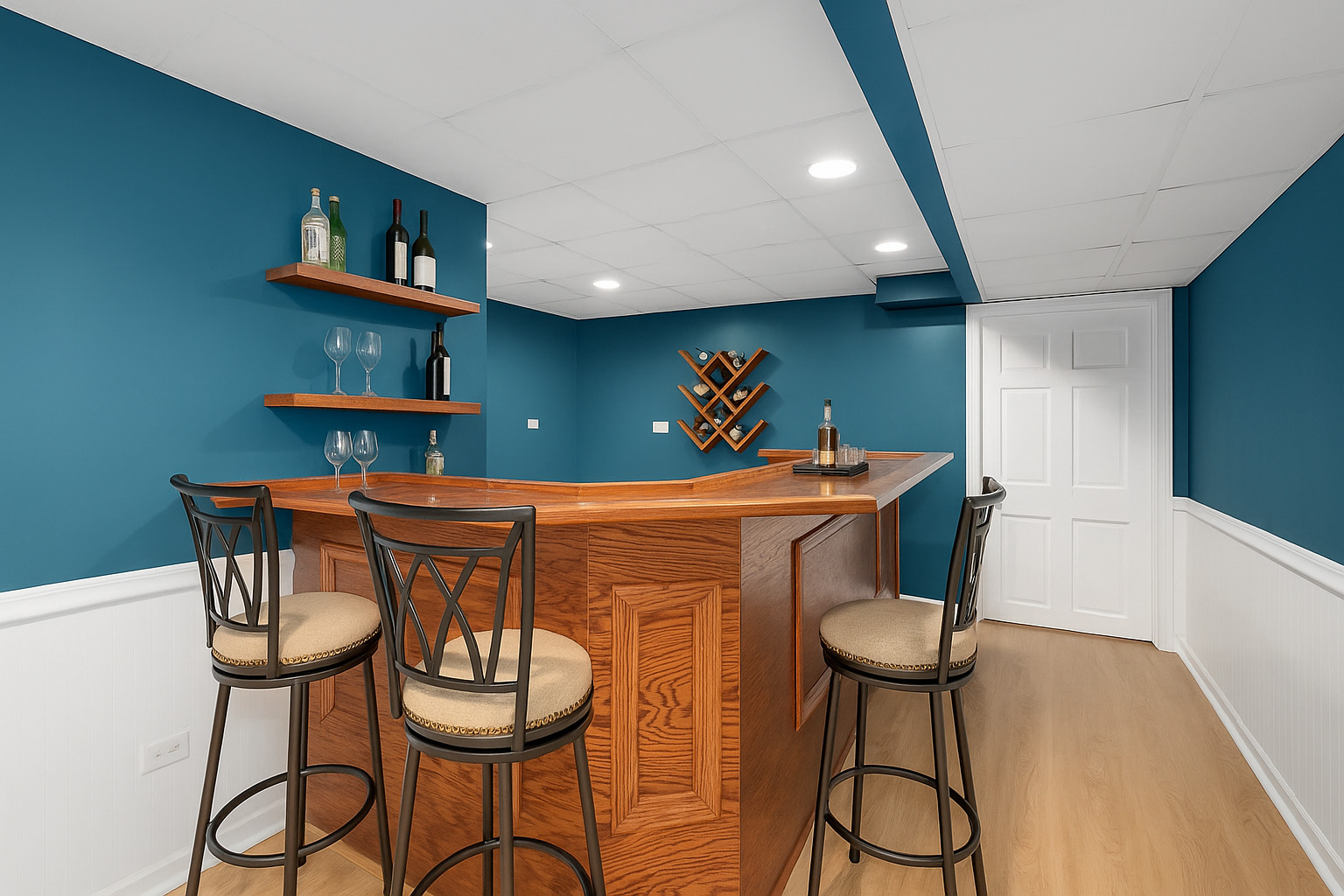 805 Potomac Avenue Naperville, IL 60565 - Photo 29 of 38 a kitchen with a table chairs and a chandelier