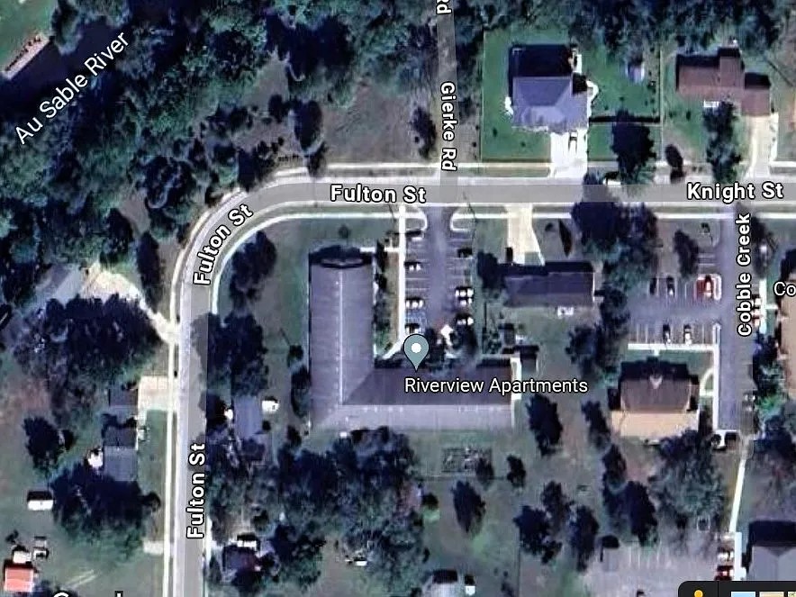 306 Knight Street Grayling, MI 49738 - Photo 3 of 4 an aerial view of multiple house