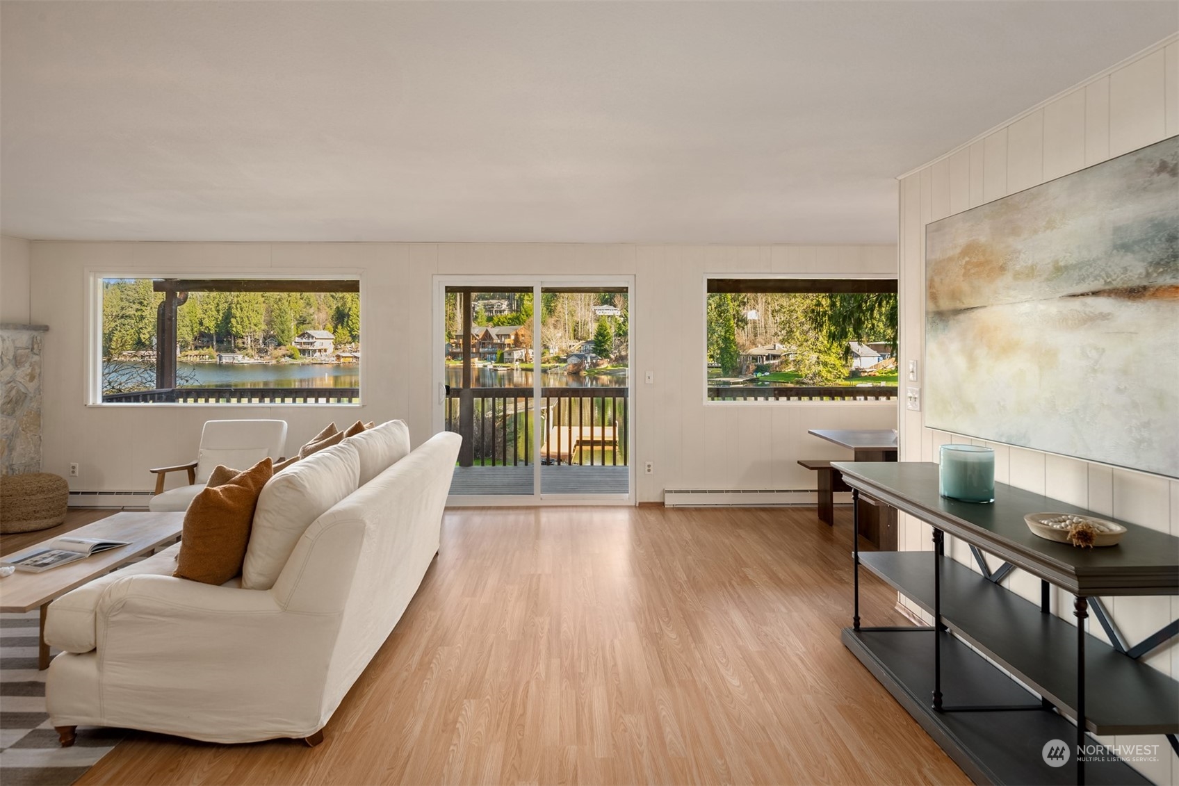 2631 Southwest Lake Roesiger Road Snohomish, WA 98290 - Photo 5 of 18 a living room with furniture and a window