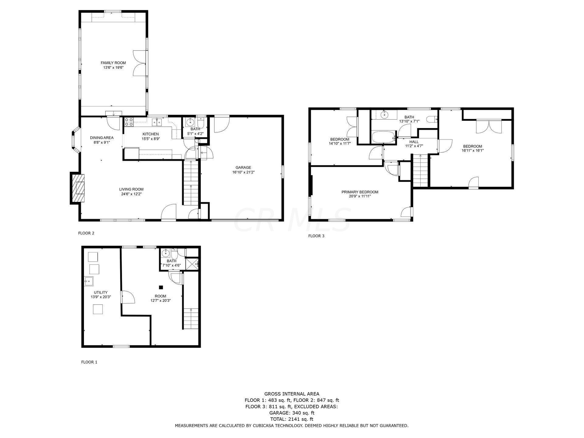 2691 York Road Columbus, OH 43221 - Photo 21 of 21 Floor plan