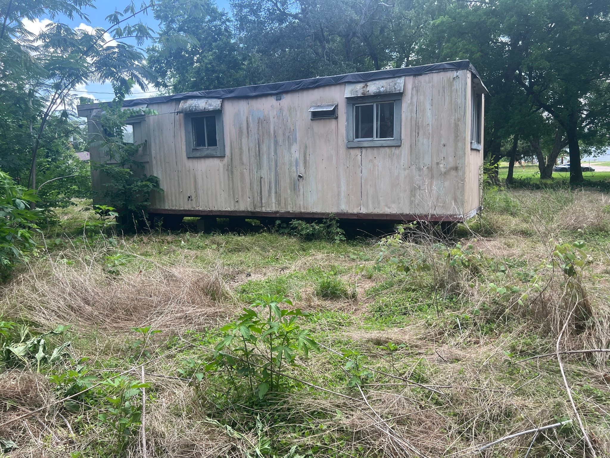 611 Danover Road Katy, TX 77494 - Photo 18 of 22 a view of backyard with wooden fence