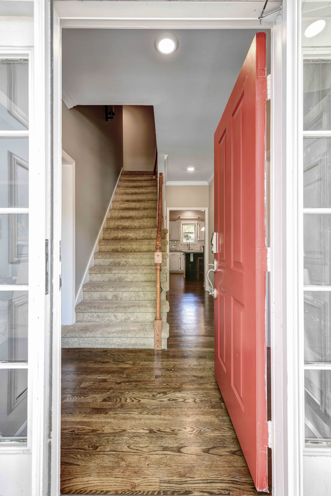 4845 Manassas Drive Brentwood, TN 37027 - Photo 2 of 22 a view of entryway and hall with wooden floor