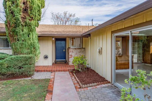 a front view of a house with a porch