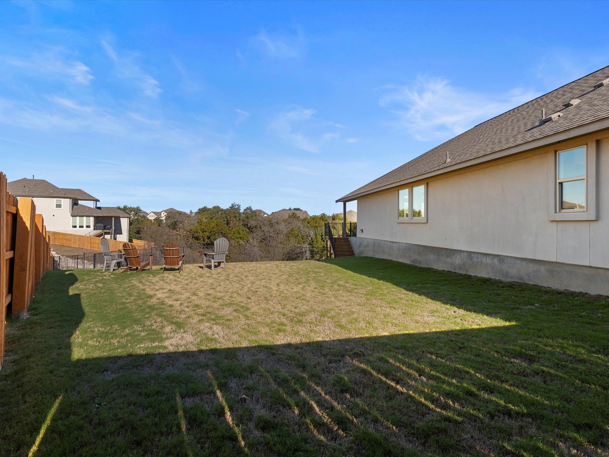 1009 Deer Rim Road Leander, TX 78641 - Photo 31 of 40 A huge side yard is nice and level providing you with ample space for outdoor play, pets, a playscape, gardens, and more!