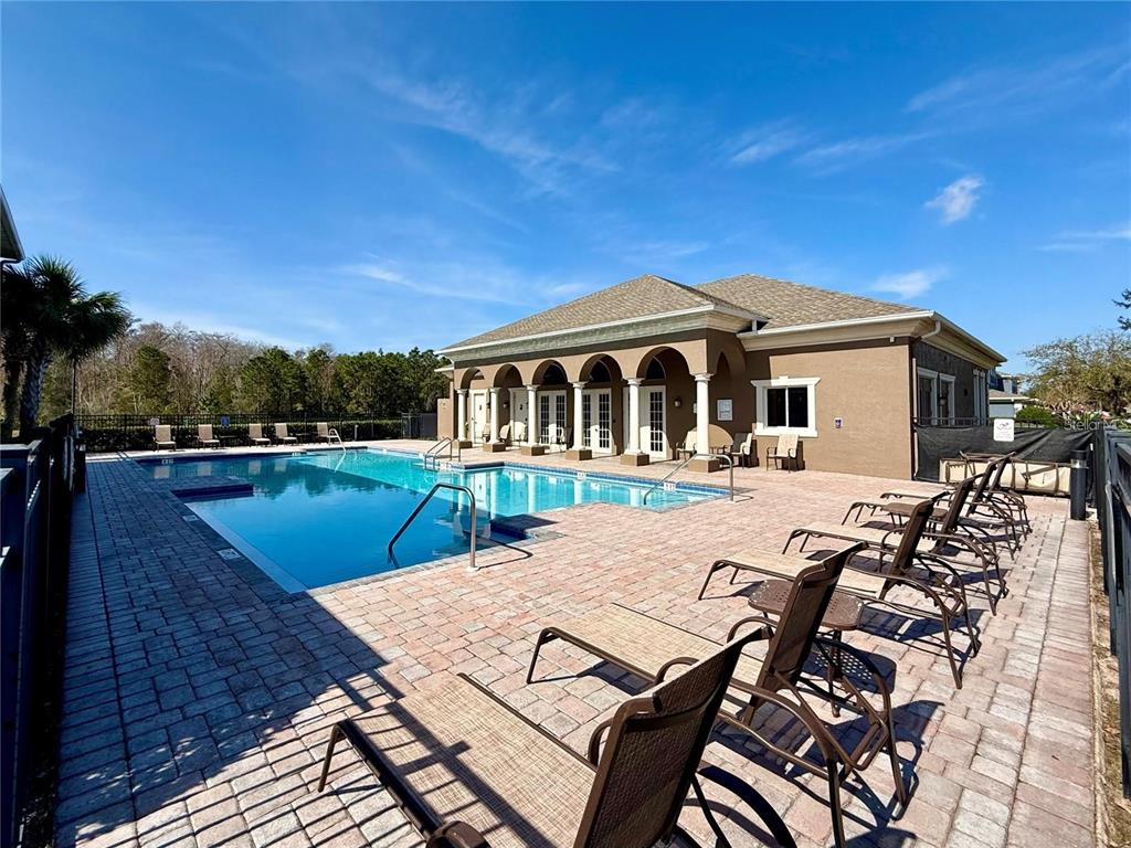 3309 Wilshire Way Road, Unit 3 Orlando, FL 32829 - Photo 33 of 43 a view of a house with pool and sitting area