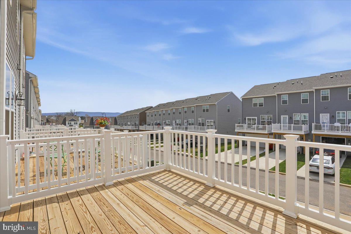 186 Coolidge Avenue Ranson, WV 25438 - Photo 31 of 41 Sunny balcony with scenic views.