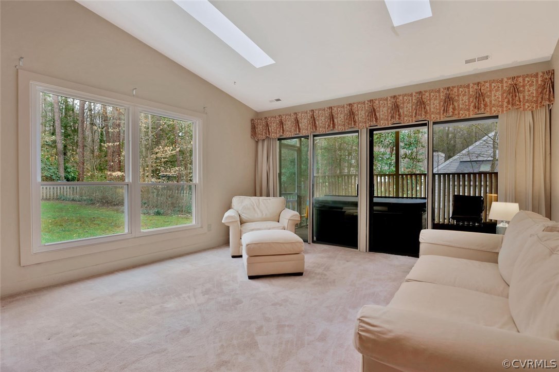 3907 Timber Ridge Place Midlothian, VA 23112 - Photo 5 of 32 a living room with furniture and large windows