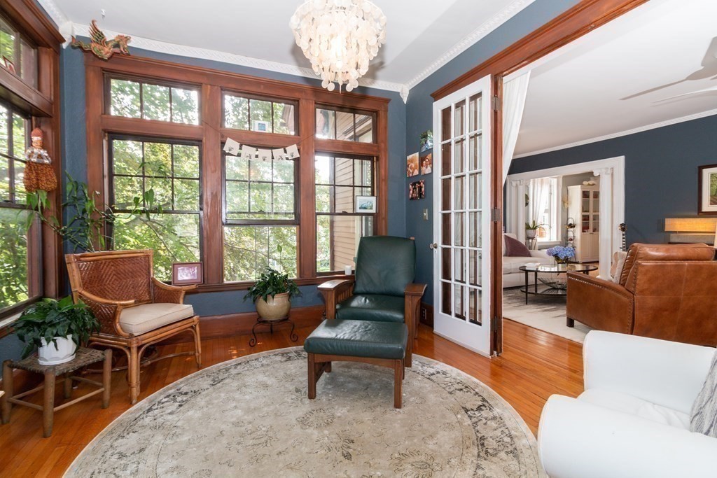 70 Cherry Street, Unit 1 Lynn, MA 01902 - Photo 12 of 40 a living room with furniture and a large window