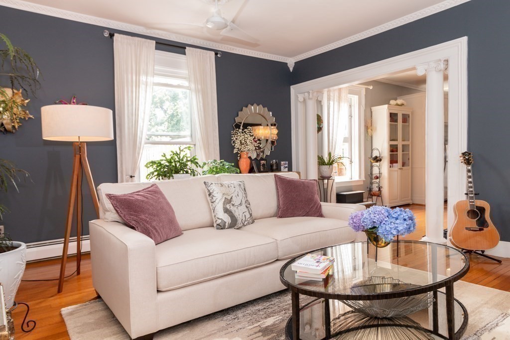 70 Cherry Street, Unit 1 Lynn, MA 01902 - Photo 14 of 40 a living room with furniture and a window