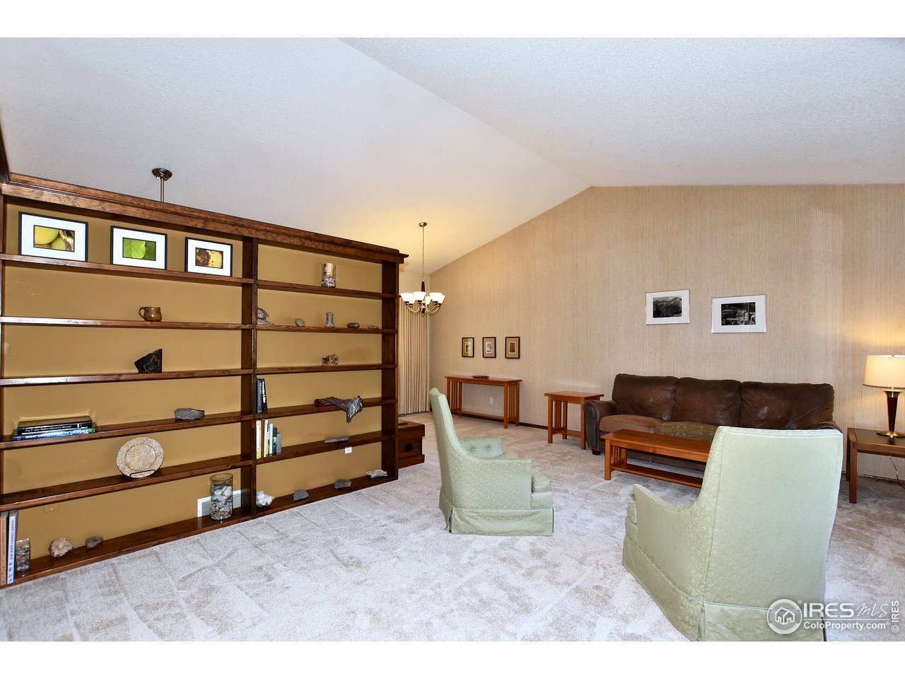 1501 Centennial Road Fort Collins, CO 80525 - Photo 7 of 40 Living Room with Built in Shelves
