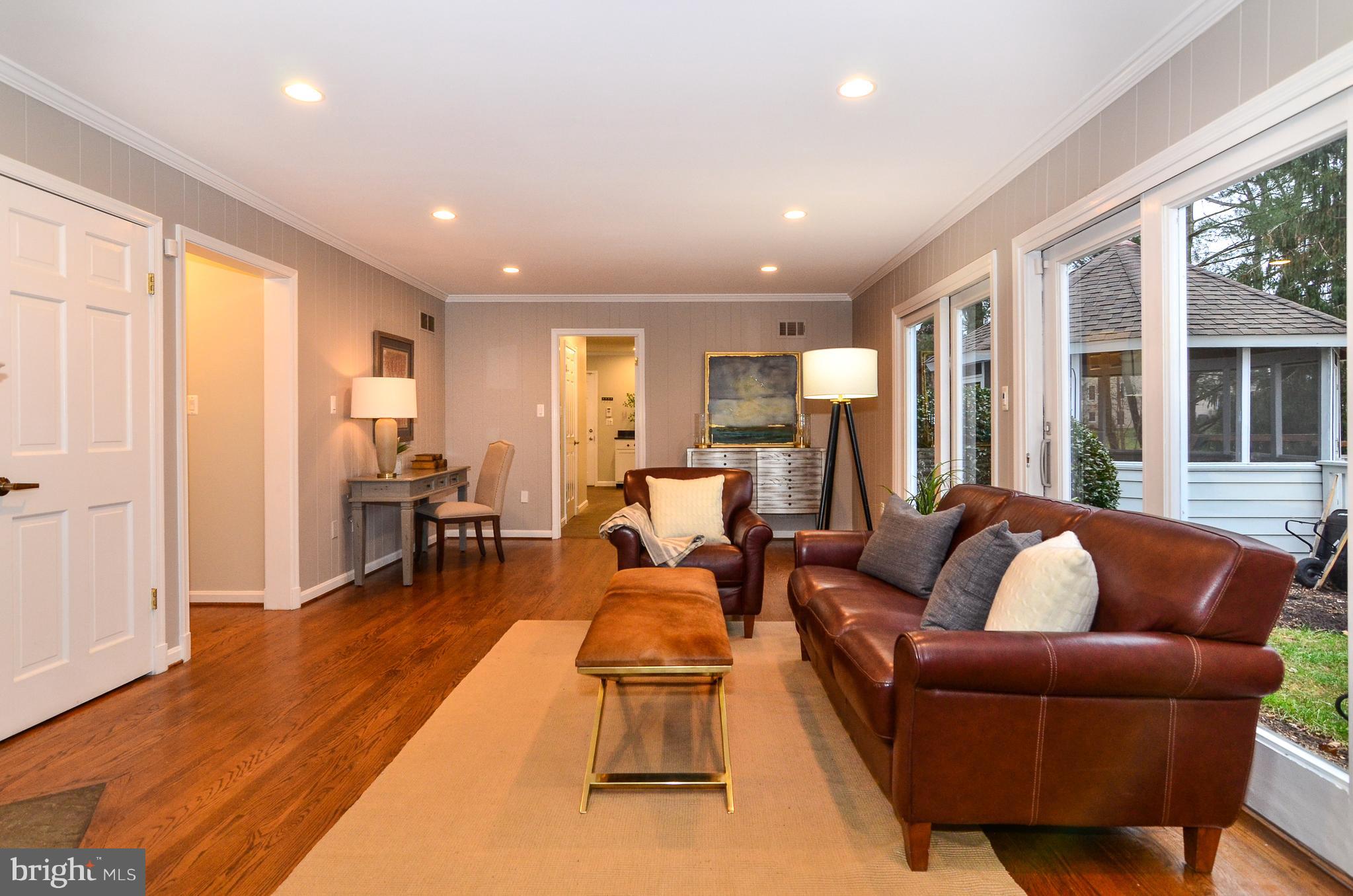 9712 Spring Ridge Lane Vienna, VA 22182 - Photo 15 of 46 Spacious and bright family room looks out to back