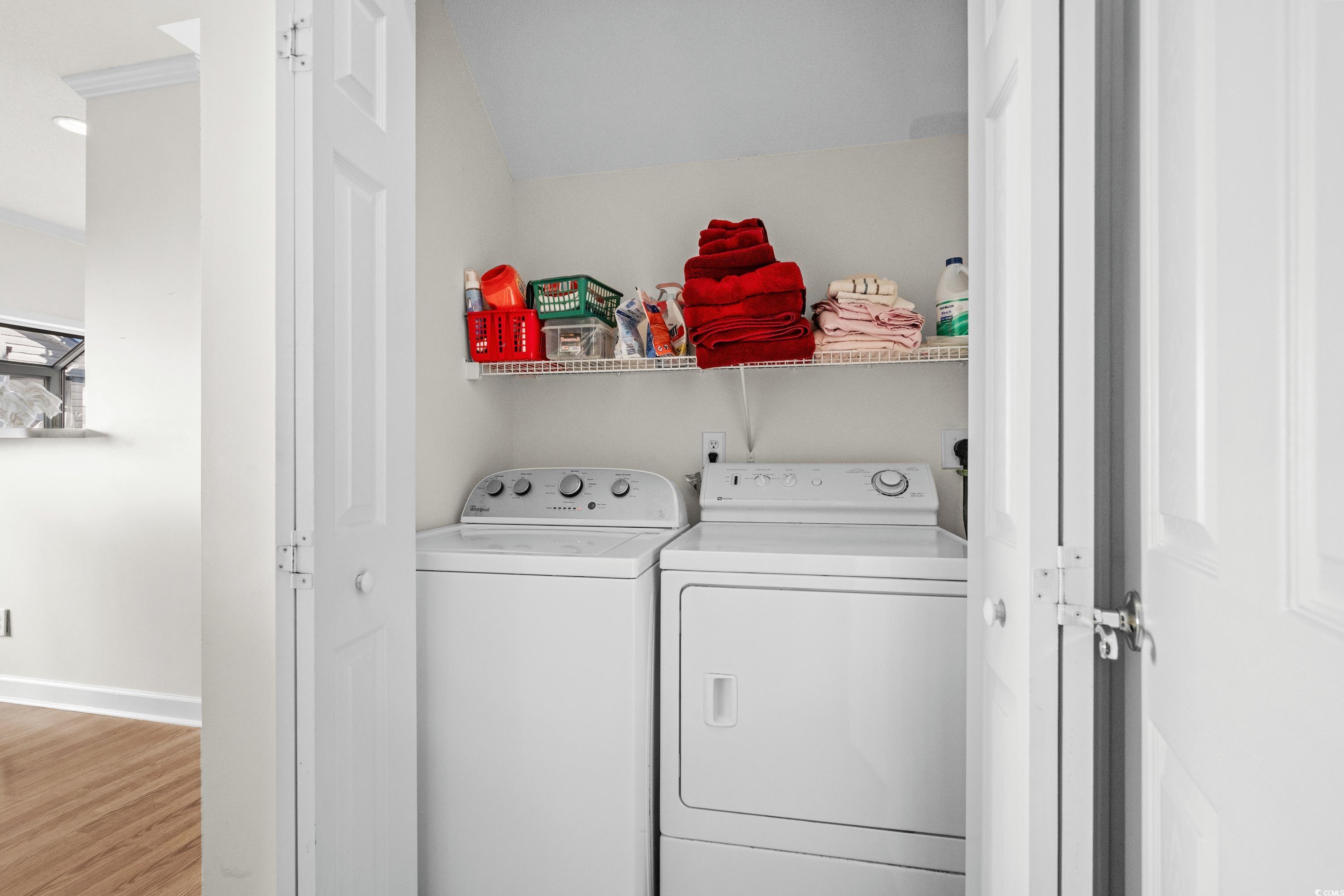 493 Shellbank Drive, Unit 2B Longs, SC 29568 - Photo 40 of 40 Clothes washing area with independent washer and d
