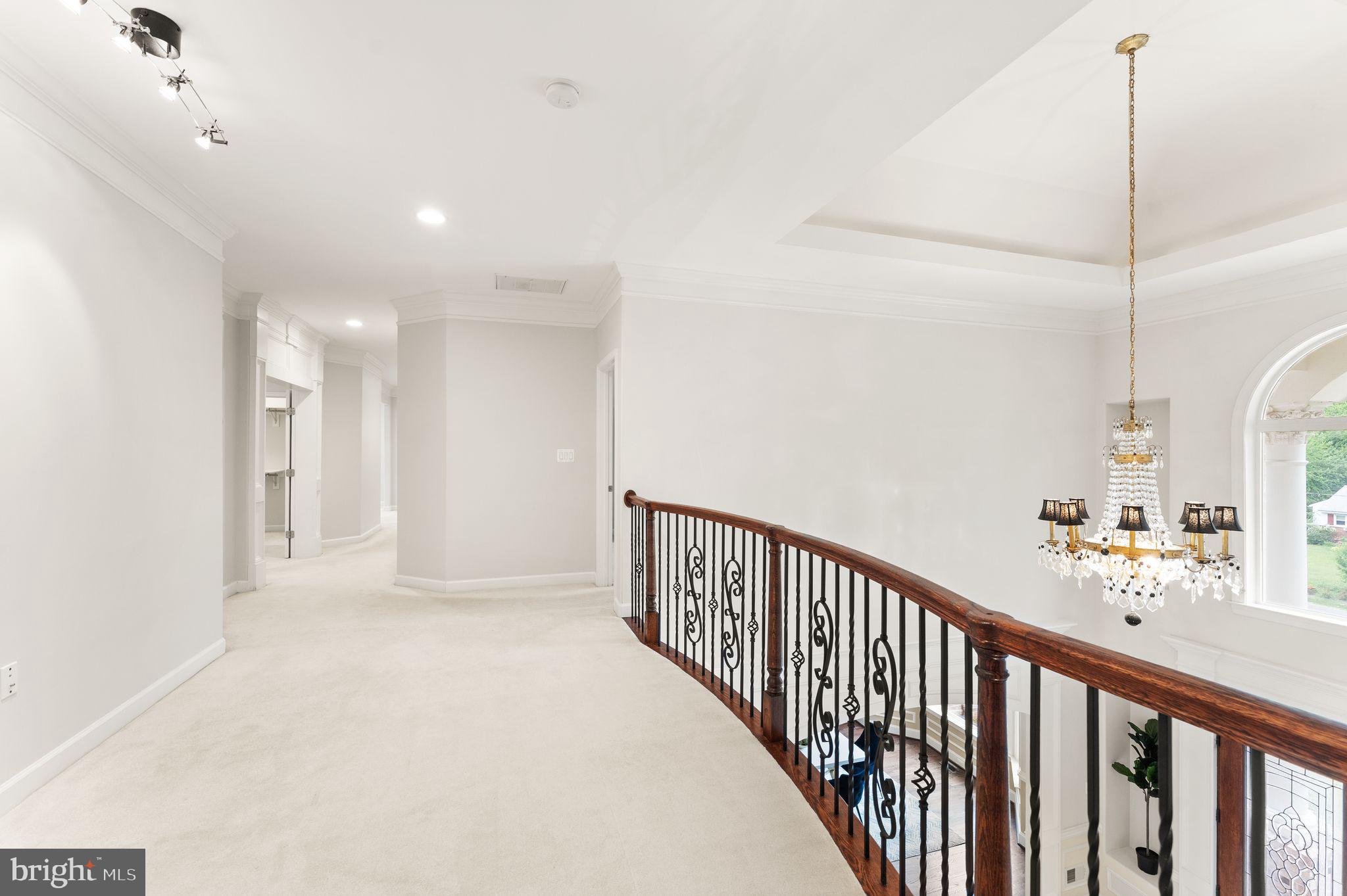 3906 Estel Road Fairfax, VA 22031 - Photo 49 of 122 a view of a hallway view with staircase