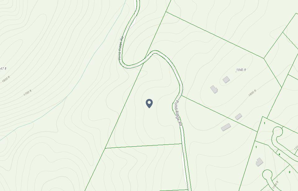 400 Pond Ridge Road Tellico Plains, TN 37385 - Photo 30 of 31 400 Pond Ridge Topo 10-29-18