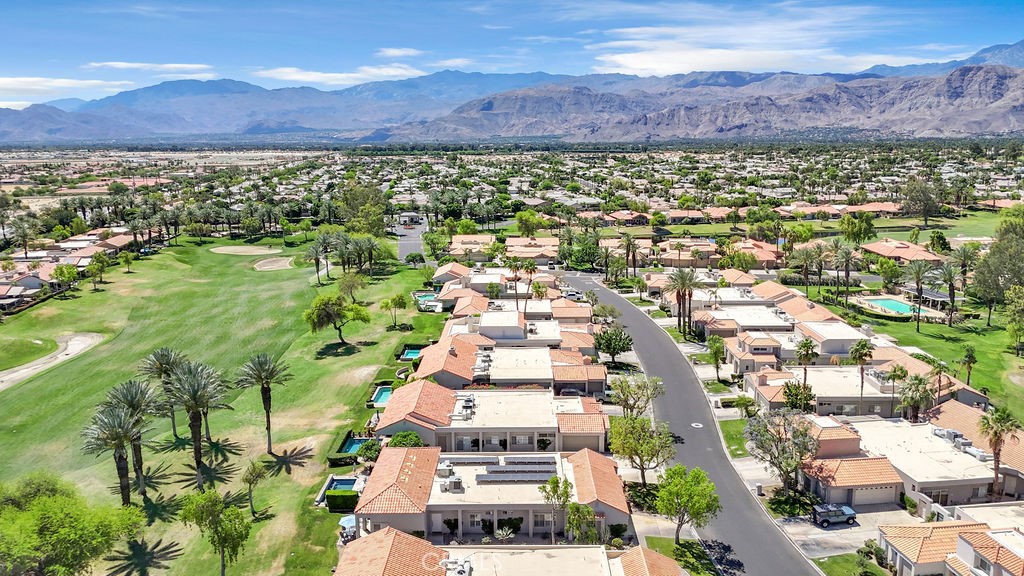 28 Oak Tree Drive Rancho Mirage, CA 92270 - Photo 33 of 41 Arial view from patio