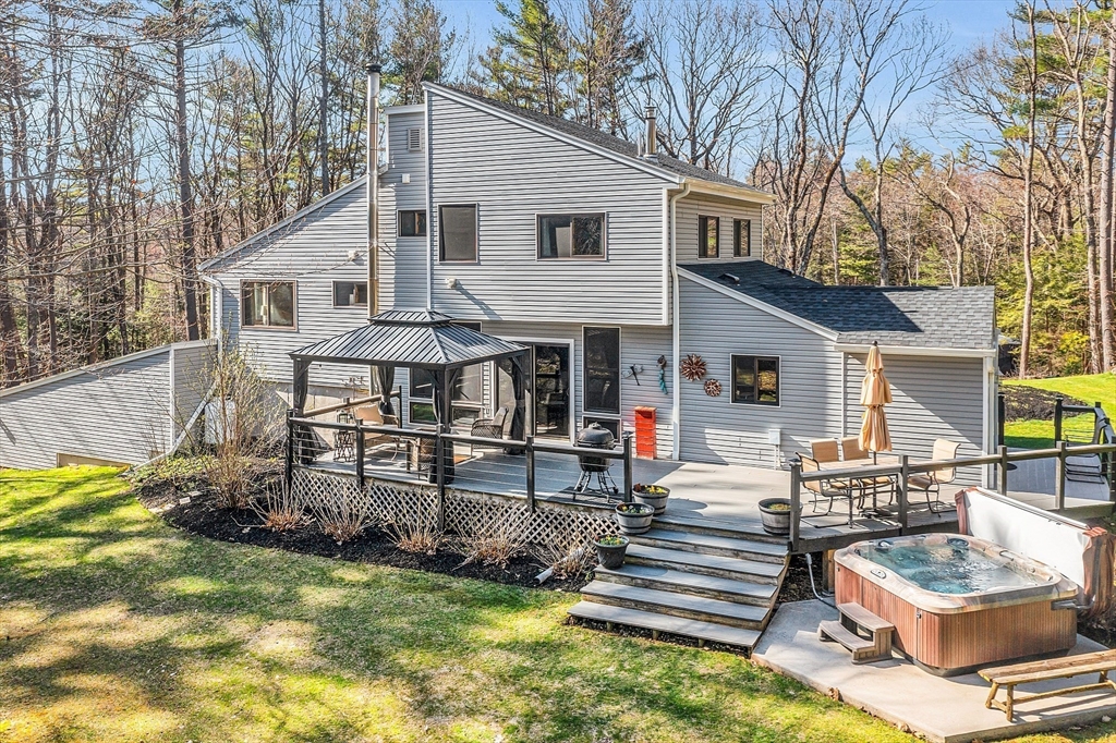 337 Hubbardston Road Princeton, MA 01541 - Photo 35 of 42 a view of a house with backyard and sitting area