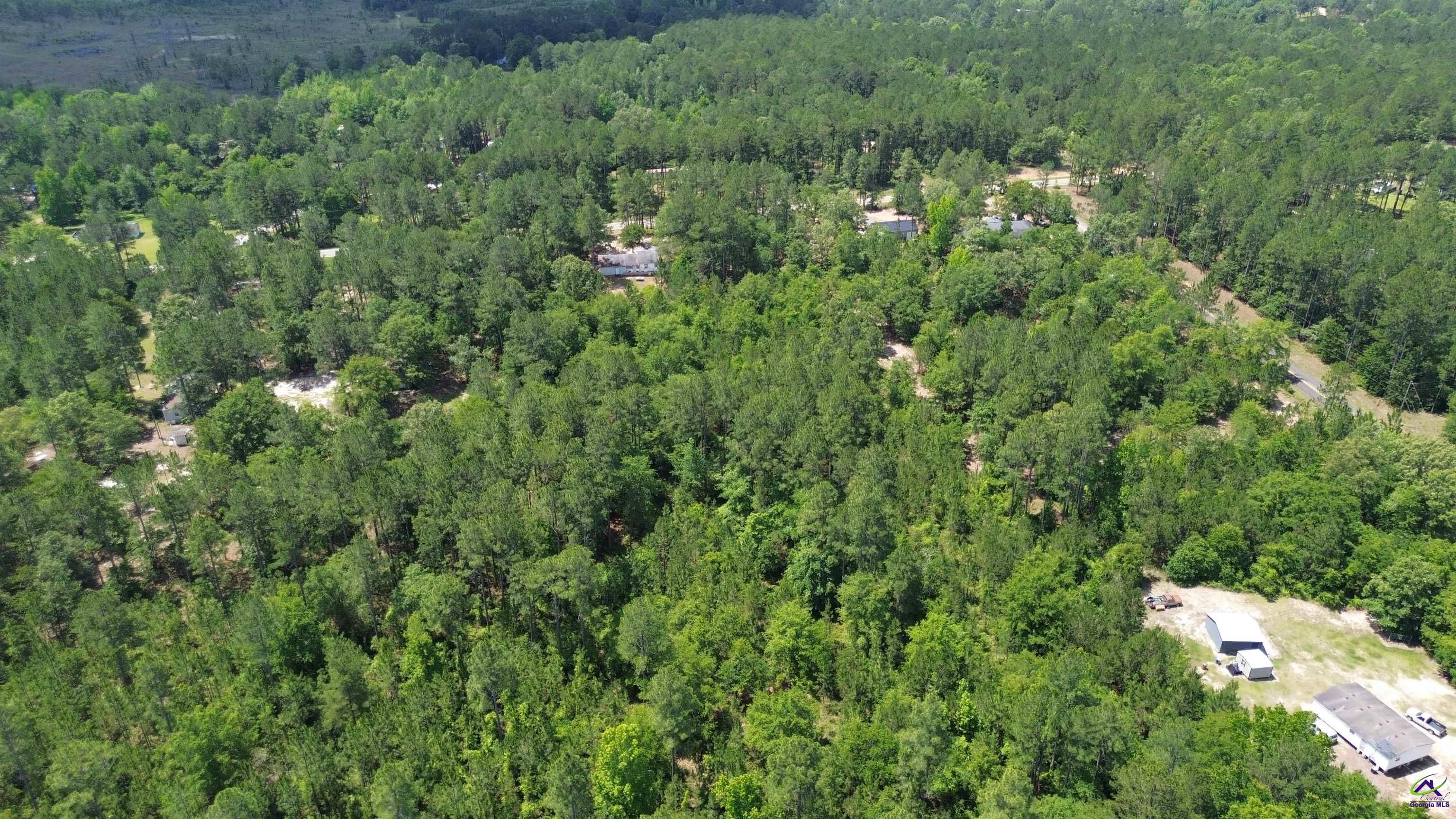 Rock Hill Road Cochran, GA 31014 - Photo 5 of 26 an aerial view of residential house with outdoor space and trees all around