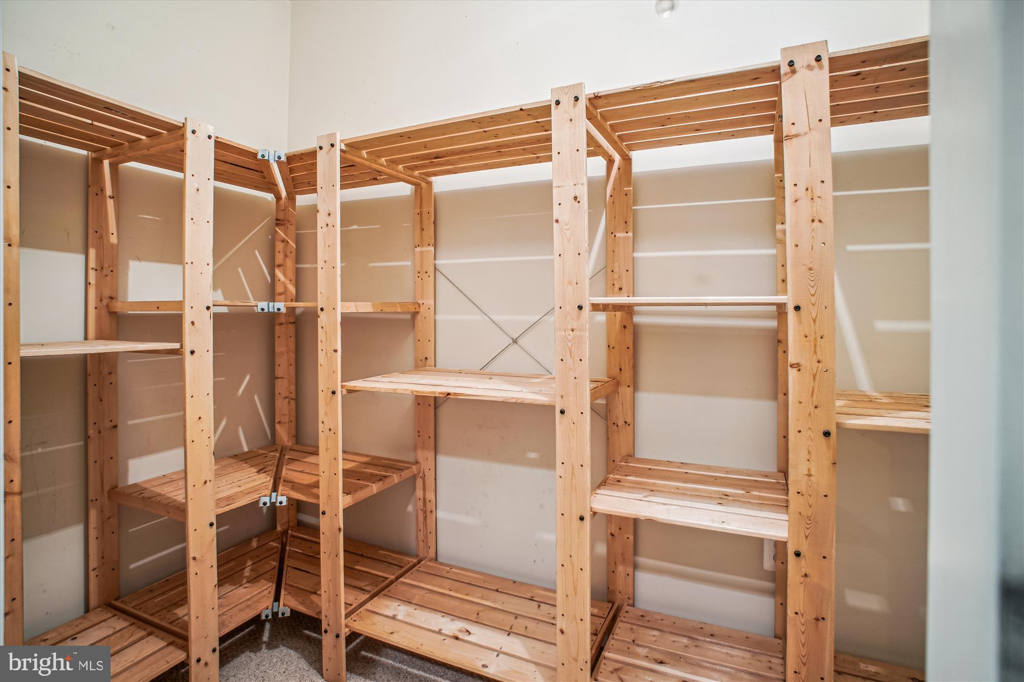 5512 Greentree Road Bethesda, MD 20817 - Photo 61 of 75 a view of walk in closet with empty racks