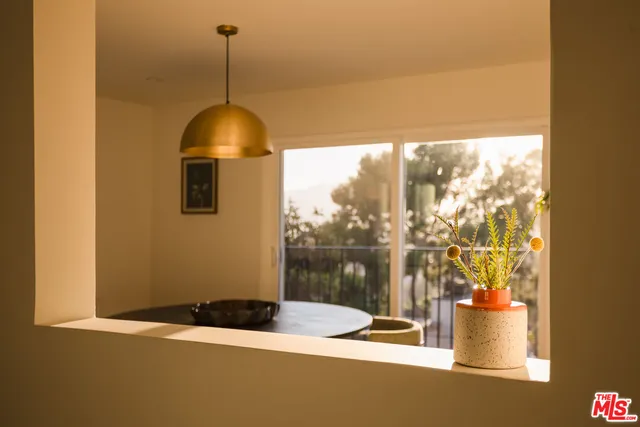 a room with a window