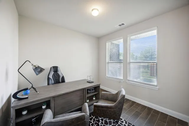 a view of front door of house