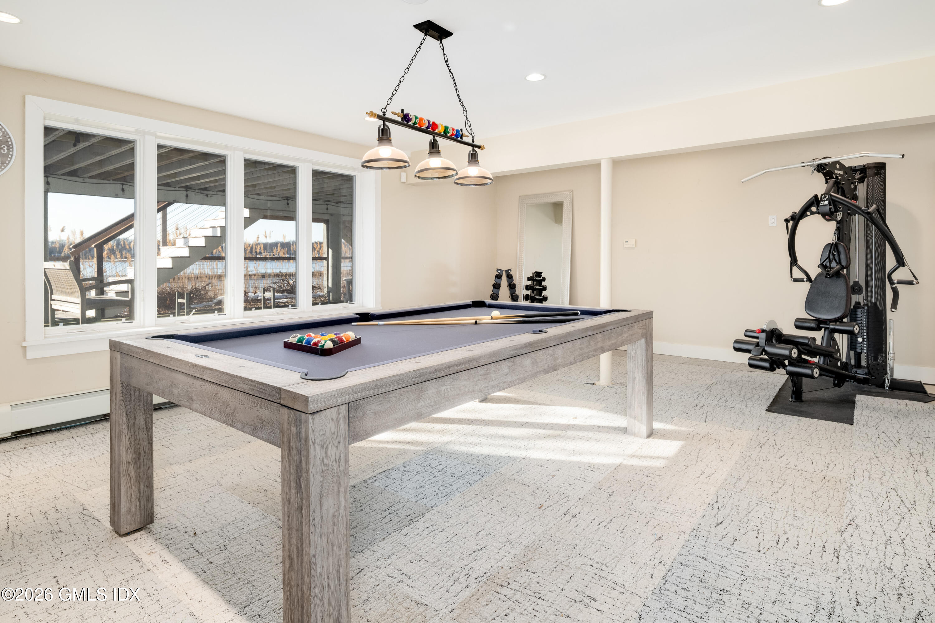 189 Shore Road Old Greenwich, CT 06870 - Photo 28 of 38 a view of a room with gym equipment