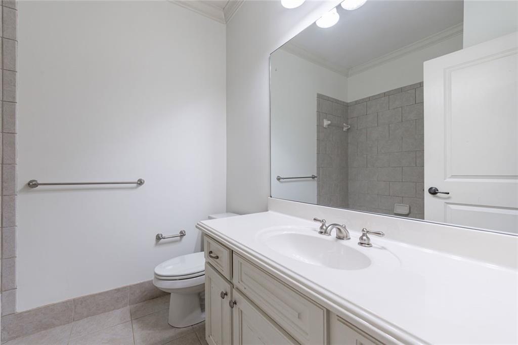 2893 Thurleston Lane Duluth, GA 30097 - Photo 46 of 53 a bathroom with a sink toilet and vanity