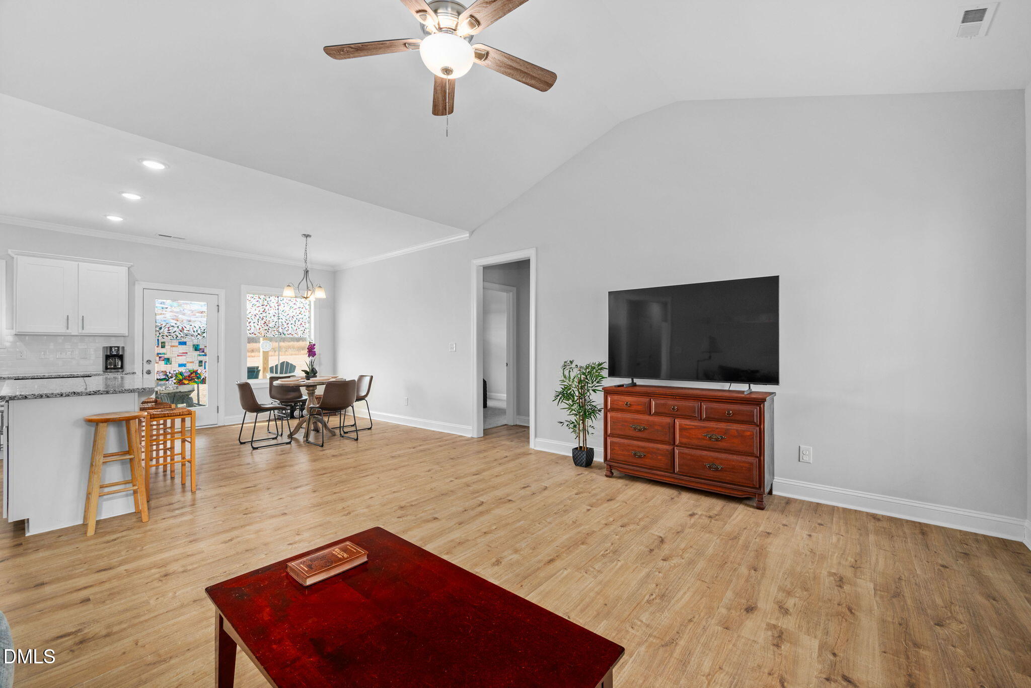 6056 Old Smithfield Road Spring Hope, NC 27882 - Photo 9 of 39 Living Room View