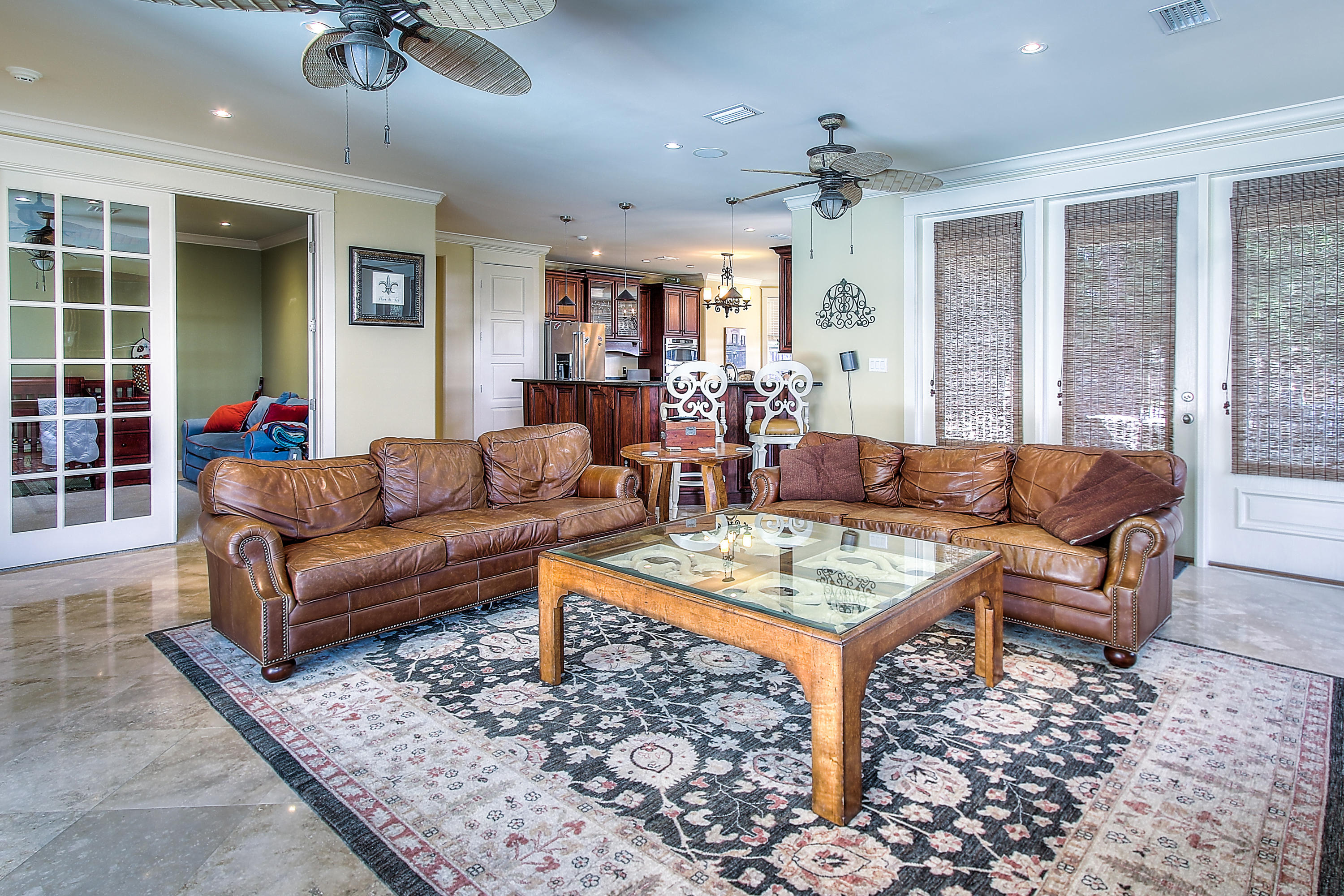 512 West Harborview Road Santa Rosa Beach, FL 32459 - Photo 8 of 40 a living room with furniture and a large window