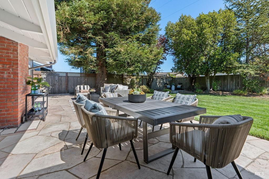 251 Flamingo Road Mill Valley, CA 94941 - Photo 39 of 62 Sunny backyard living