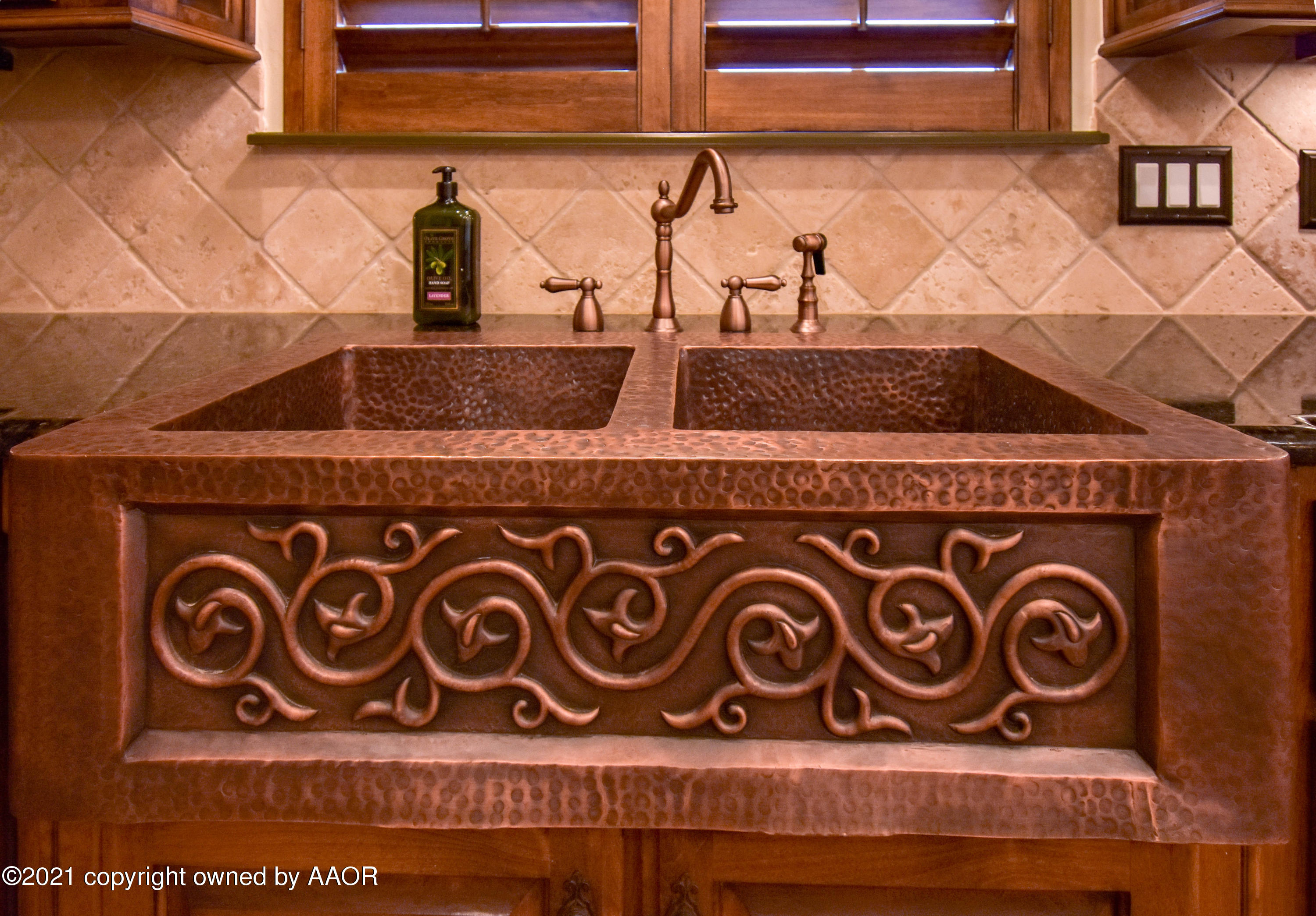 6700 Red Rock Road Amarillo, TX 79118 - Photo 13 of 37 kitchen copper sink (1 of 1)