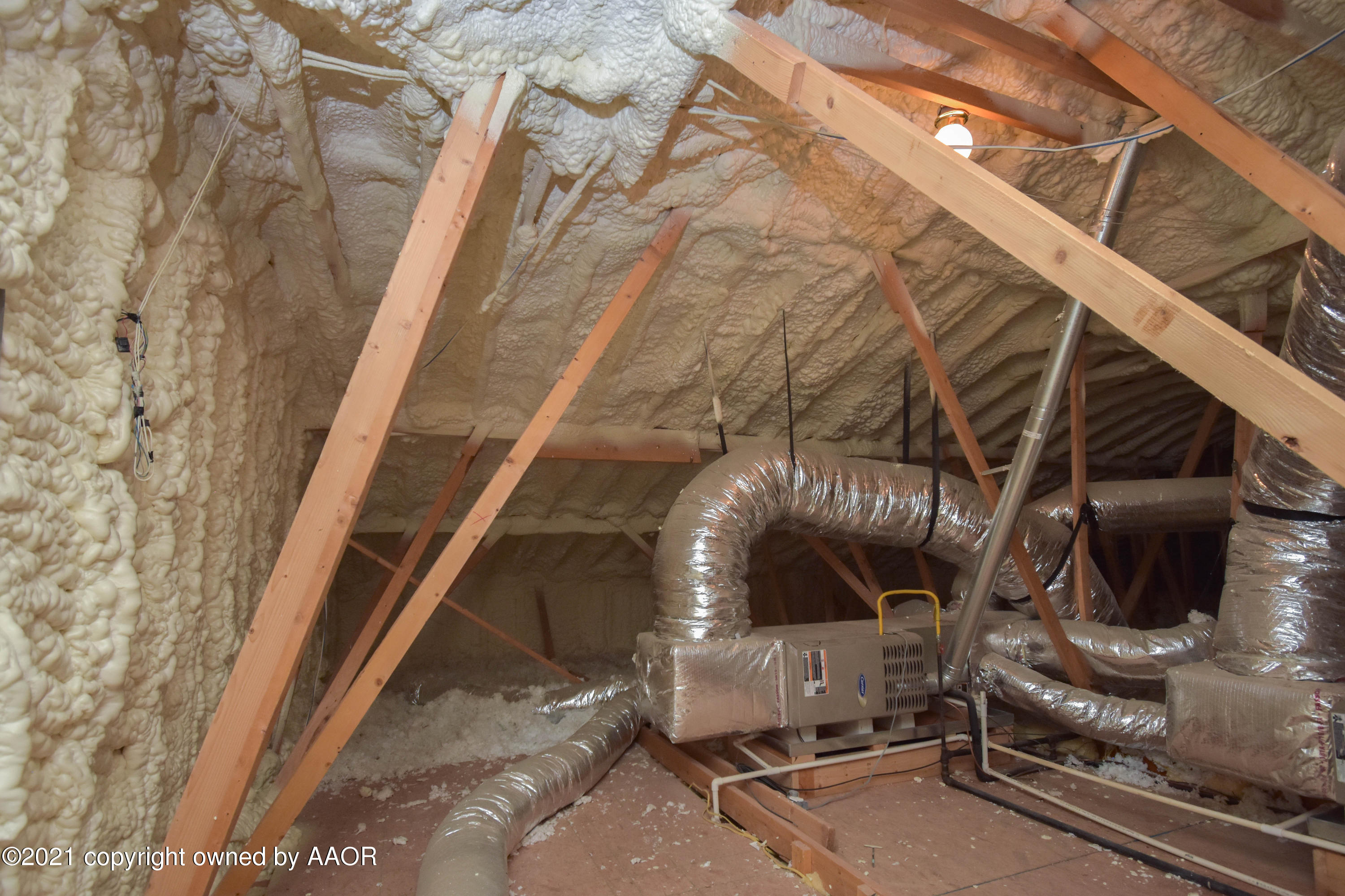 6700 Red Rock Road Amarillo, TX 79118 - Photo 36 of 37 spray foam attic (1 of 1)