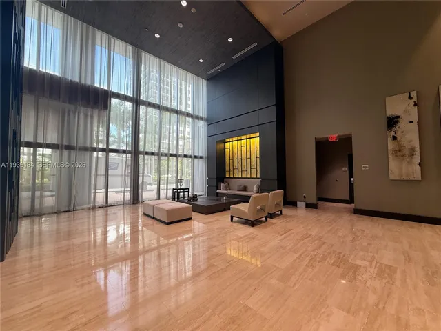 a view of a swimming pool and outdoor space